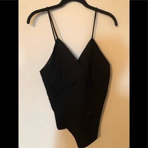 Black Zara spaghetti strap top